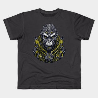 Techno Apes S03 D21 Kids T-Shirt